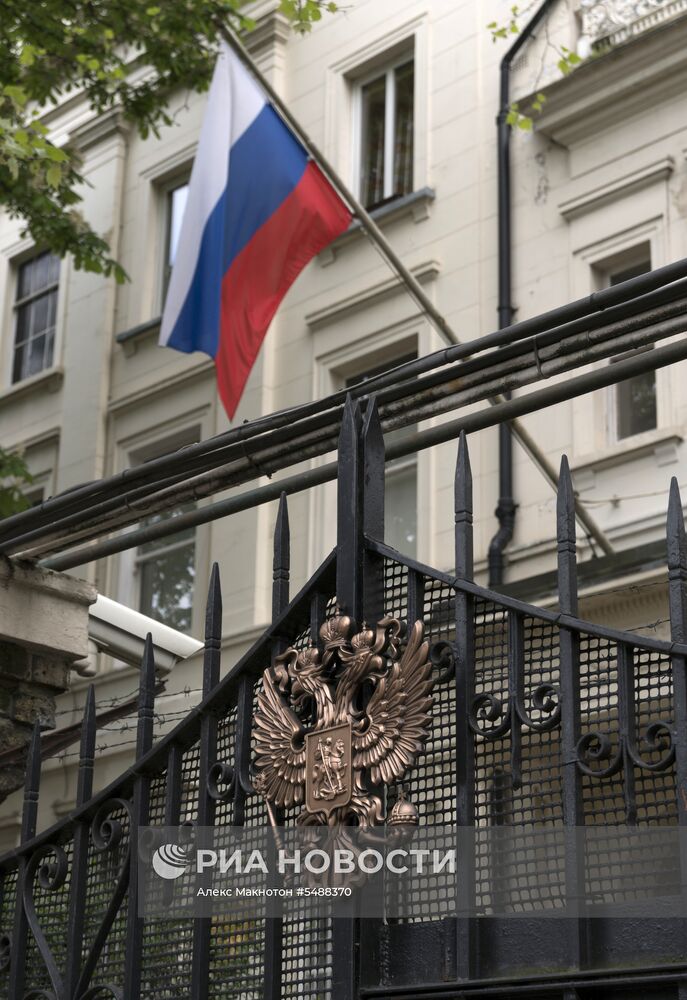 Здания посольства России в Великобритании
