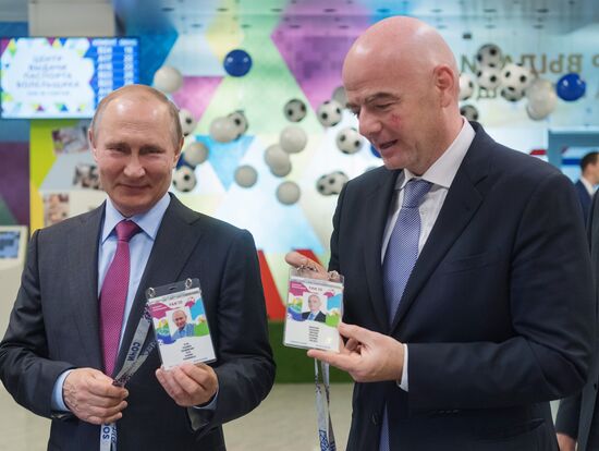 Рабочая поездка президента РФ В. Путина в Сочи