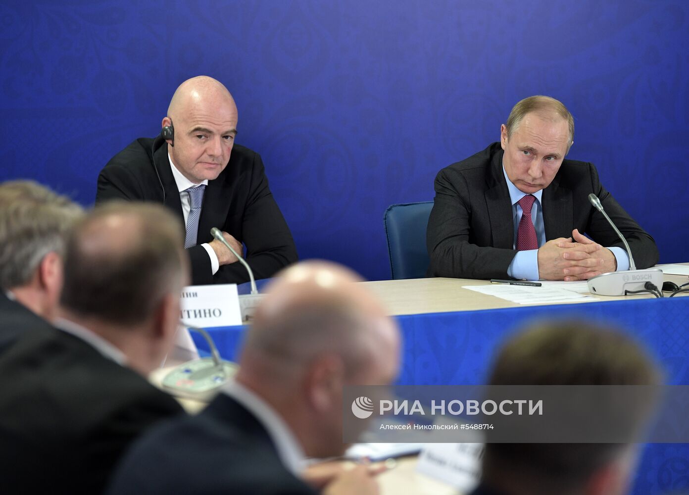 Рабочая поездка президента РФ В. Путина в Сочи