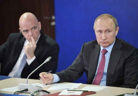 Рабочая поездка президента РФ В. Путина в Сочи