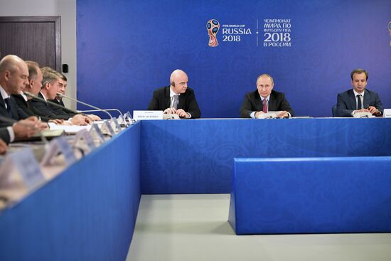 Рабочая поездка президента РФ В. Путина в Сочи