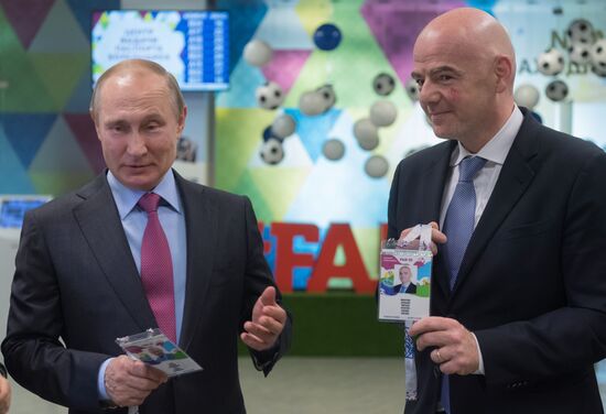 Рабочая поездка президента РФ В. Путина в Сочи