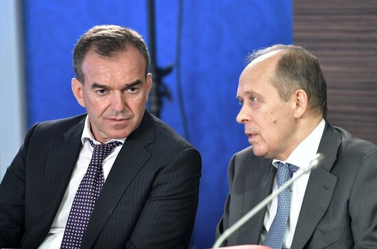 Рабочая поездка президента РФ В. Путина в Сочи