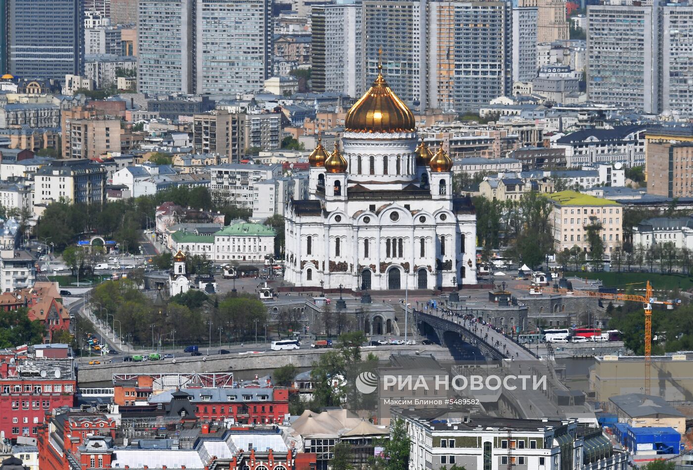 Москва.Съемка с воздуха
