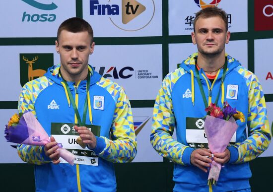 Прыжки в воду. Мировая серия FINA. Первый день