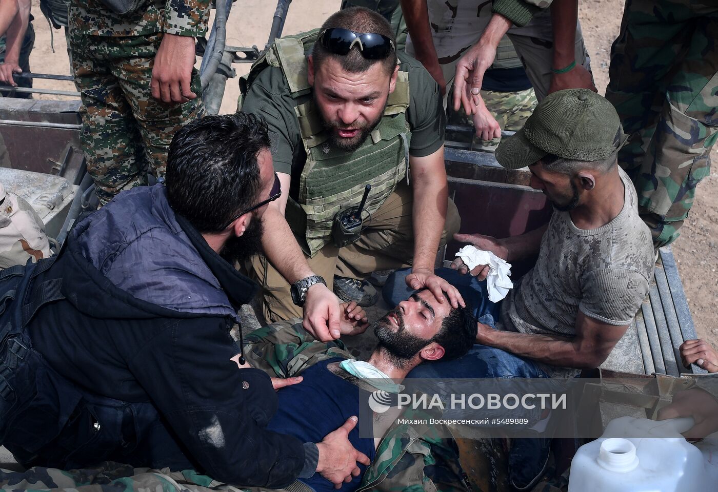 Ситуация в районе лагеря беженцев Ярмук в южном пригороде Дамаска