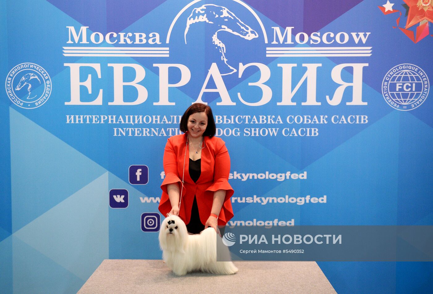 Выставка собак "Евразия-2018"