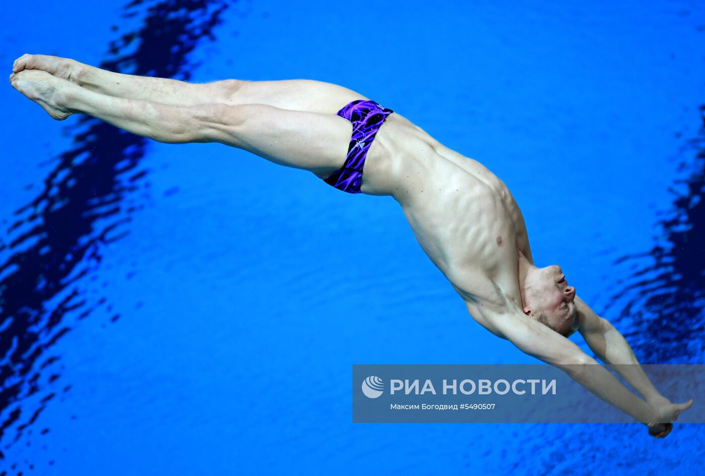 Прыжки в воду. Мировая серия FINA.  Второй день