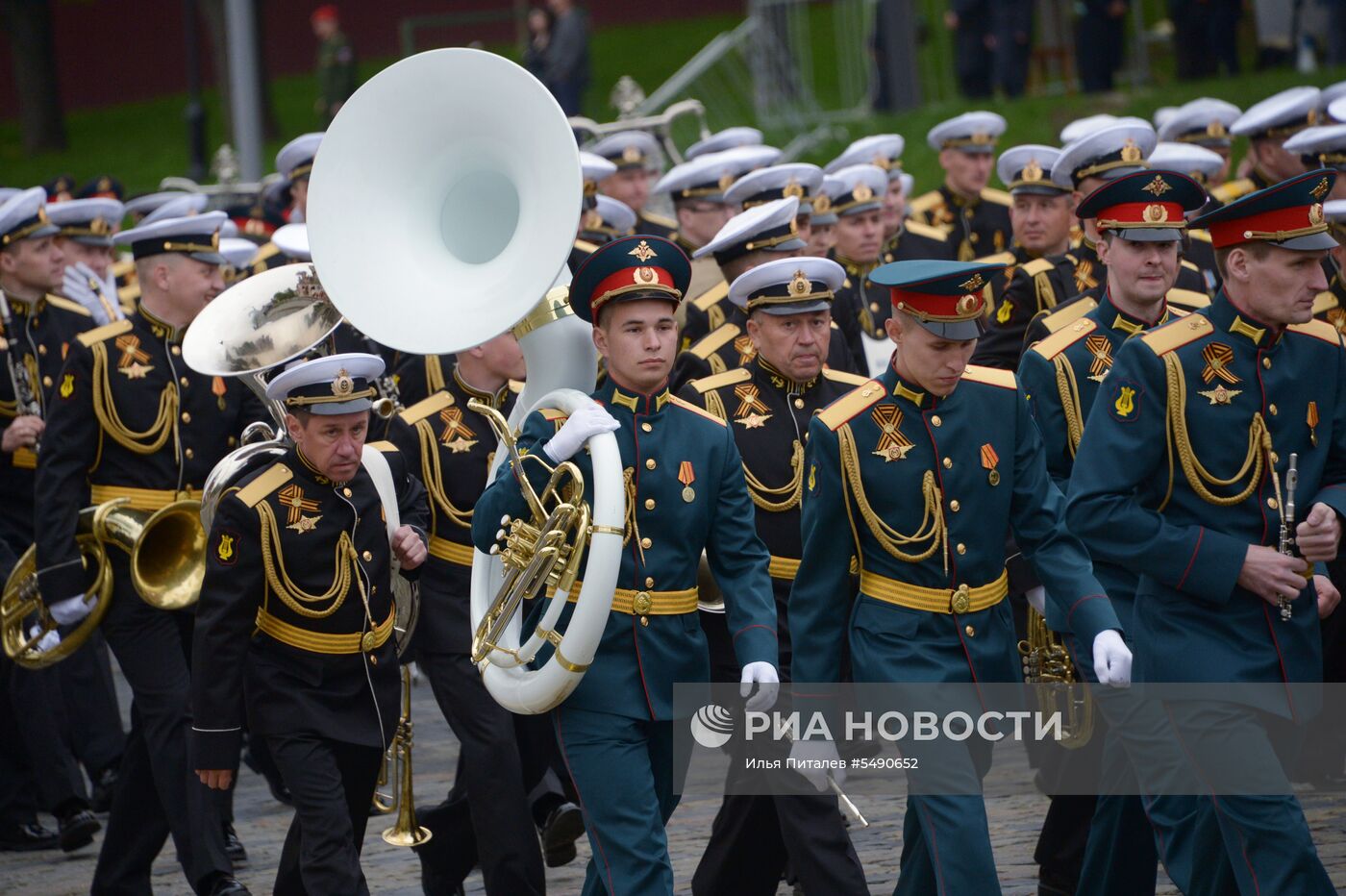 Генеральная репетиция парада Победы на Красной площади