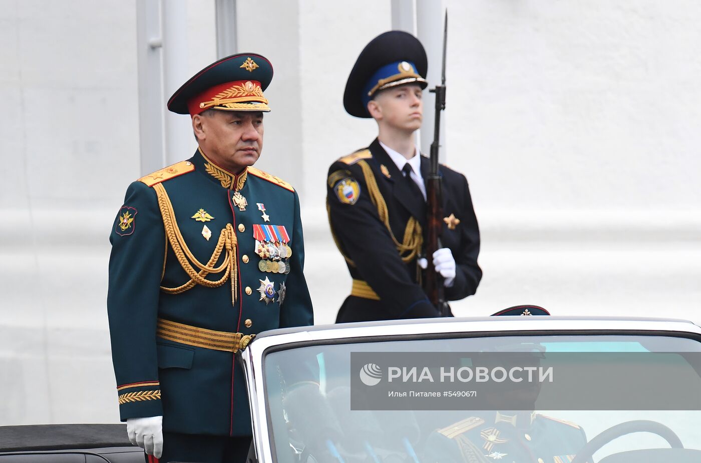 Генеральная репетиция парада Победы на Красной площади