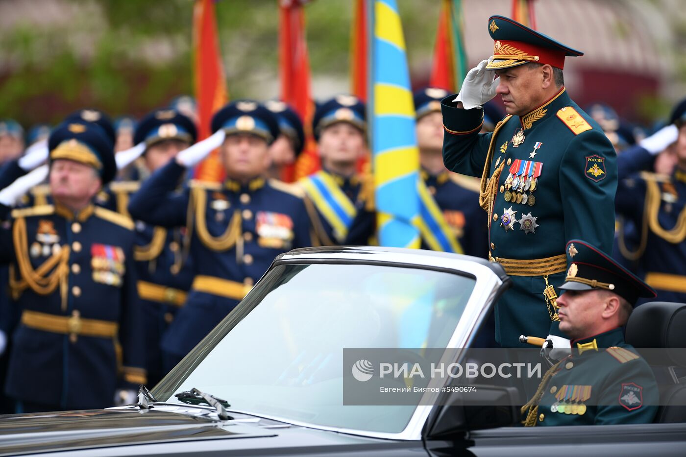 Генеральная репетиция парада Победы на Красной площади