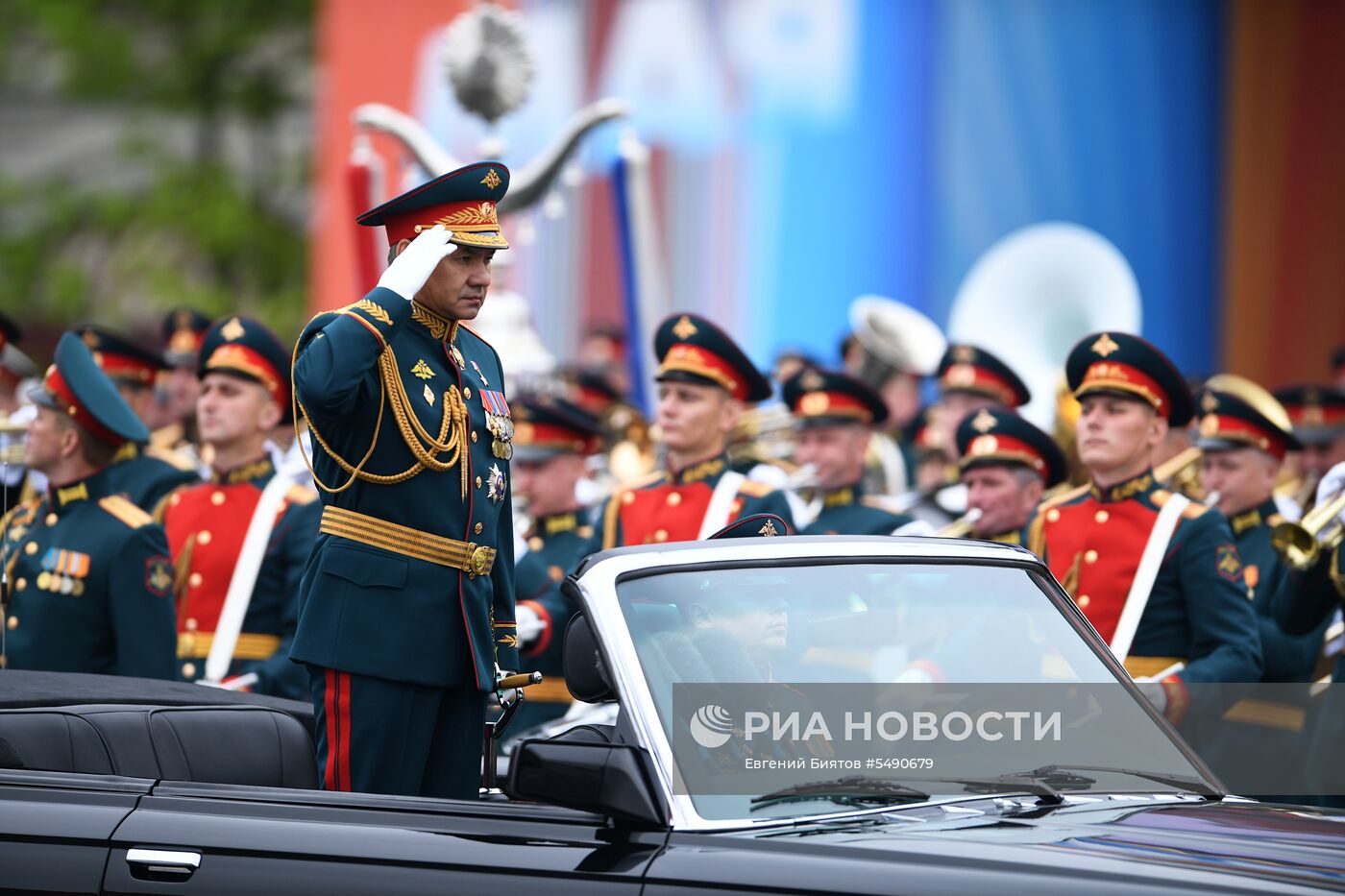 Генеральная репетиция парада Победы на Красной площади