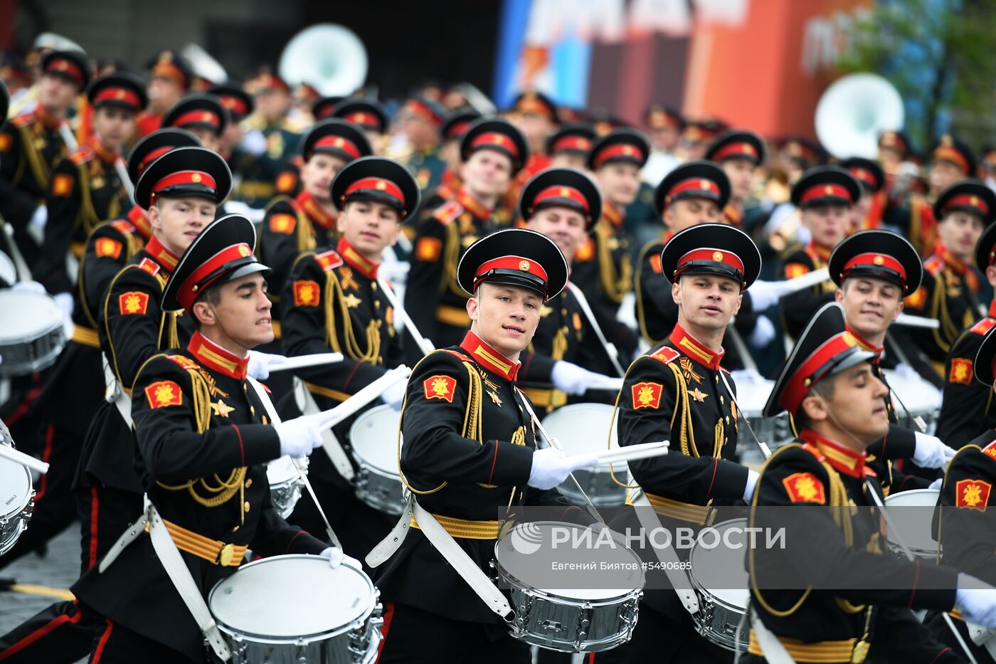 Генеральная репетиция парада Победы на Красной площади