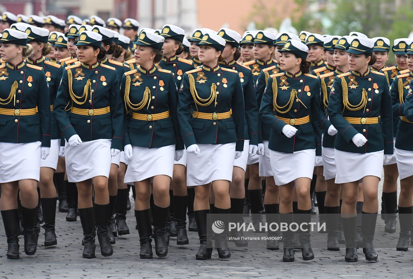 Генеральная репетиция парада Победы на Красной площади