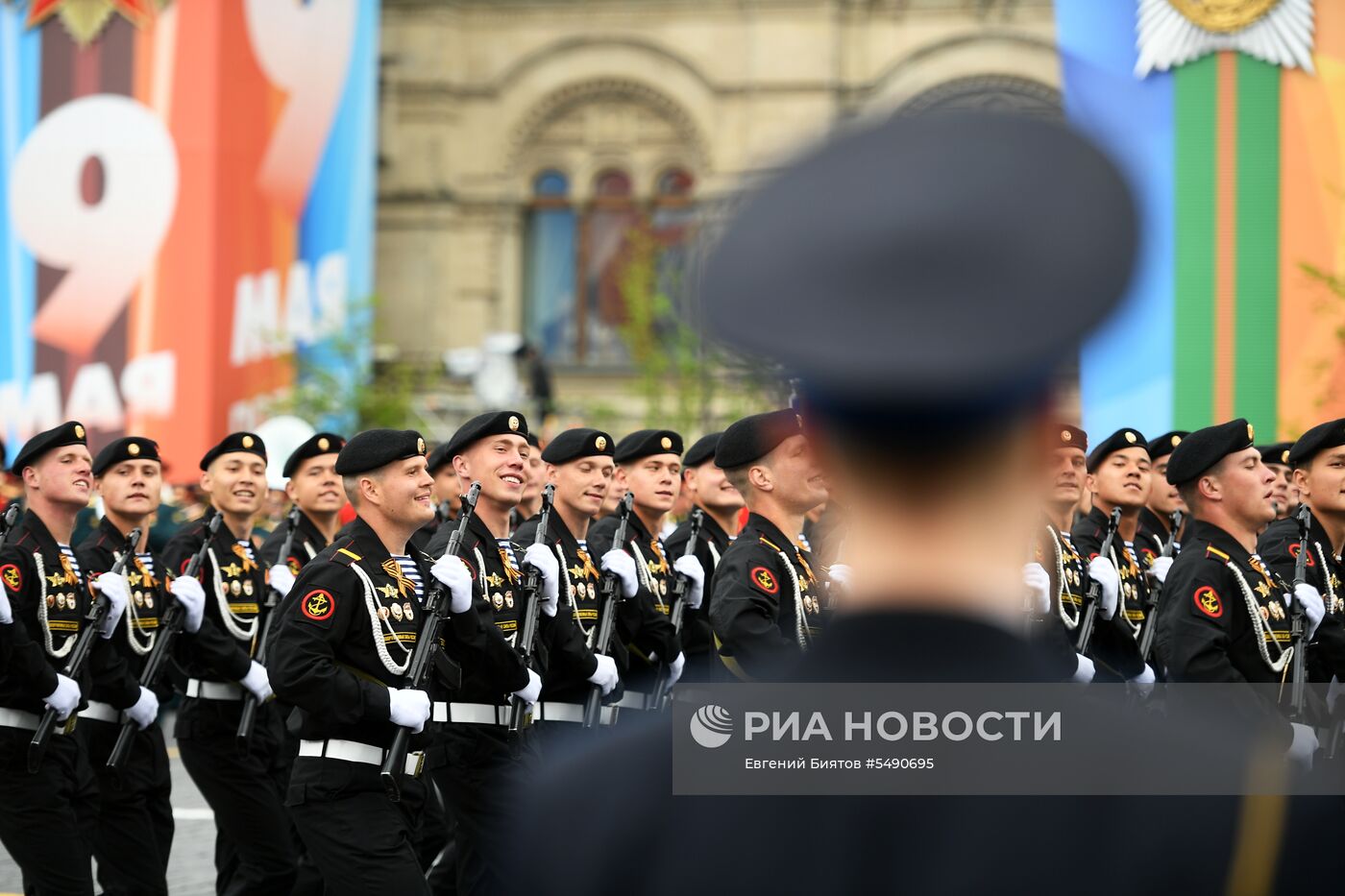 Генеральная репетиция парада Победы на Красной площади