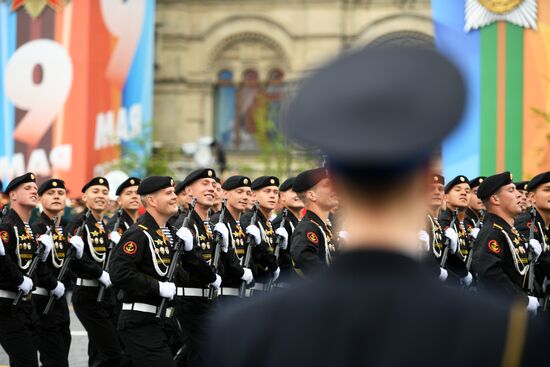 Генеральная репетиция парада Победы на Красной площади