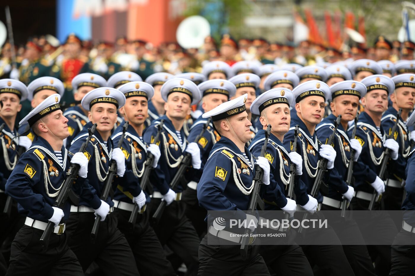 Генеральная репетиция парада Победы на Красной площади