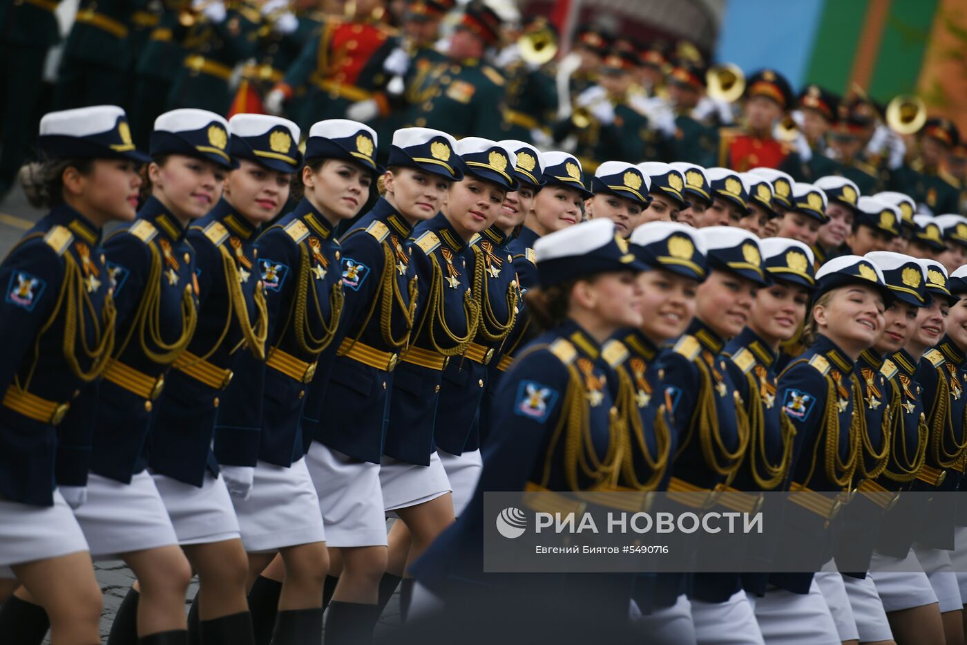 Генеральная репетиция парада Победы на Красной площади