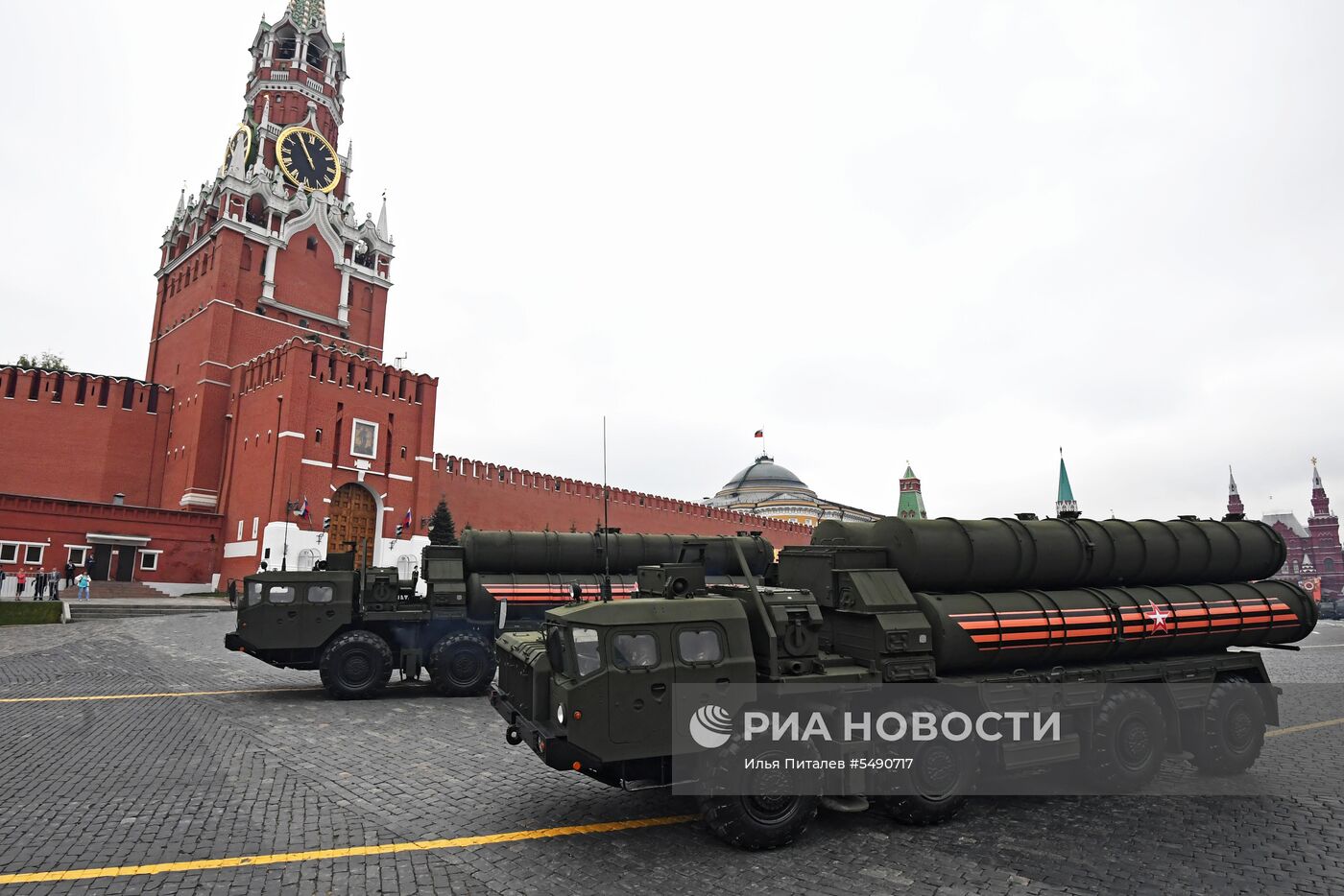 Генеральная репетиция парада Победы на Красной площади