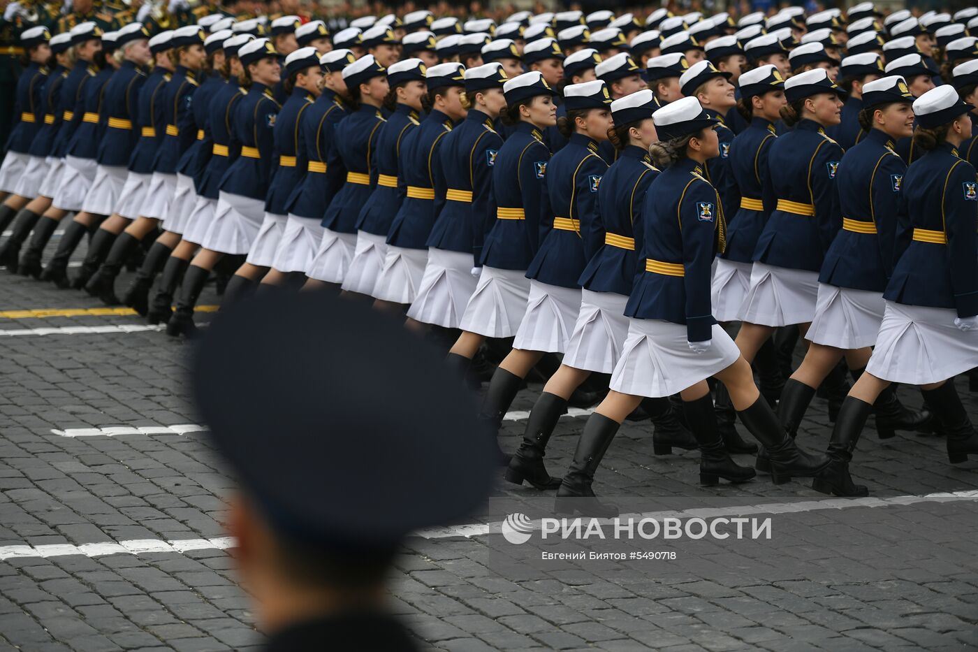 Генеральная репетиция парада Победы на Красной площади