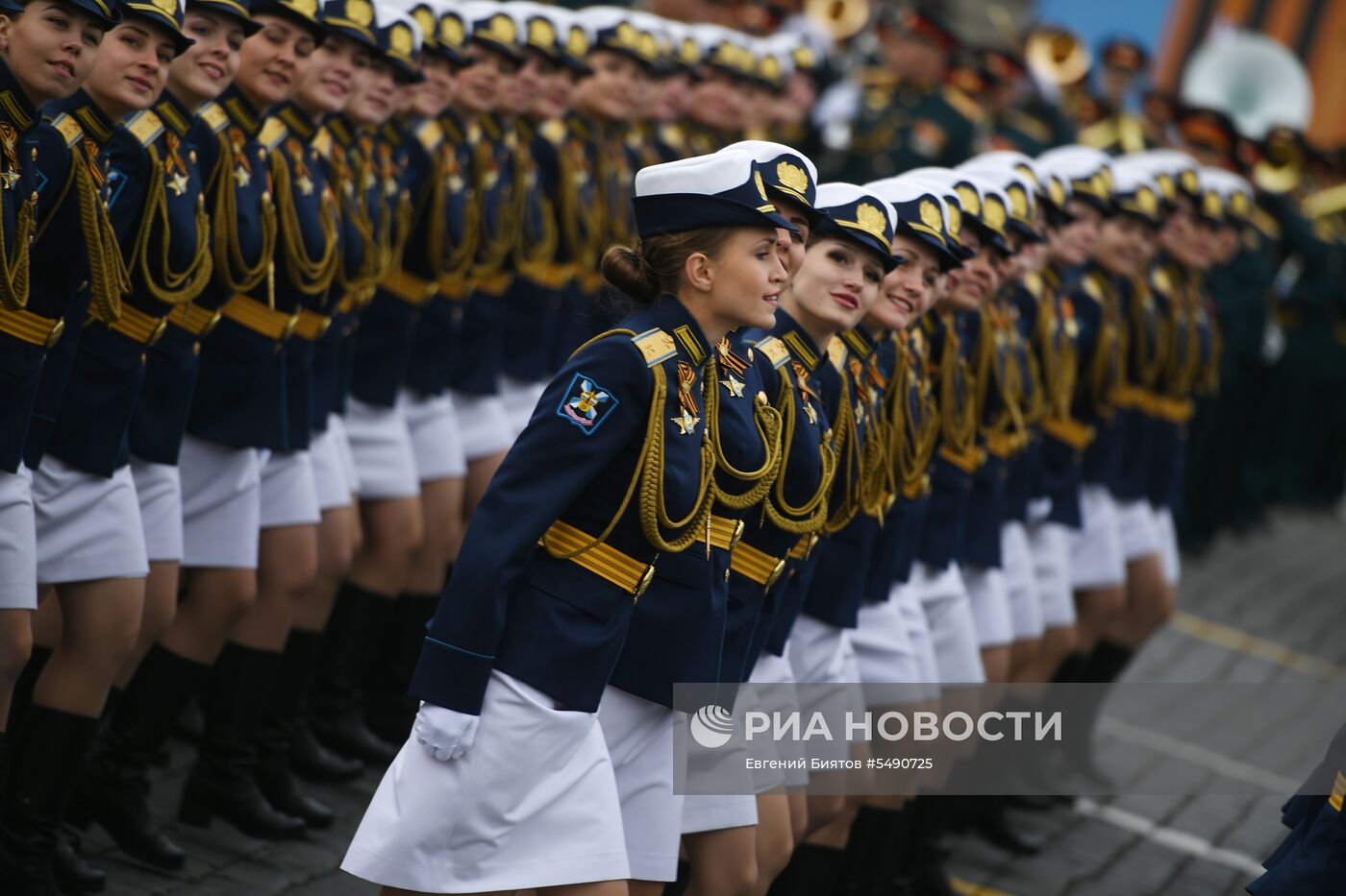 Генеральная репетиция парада Победы на Красной площади