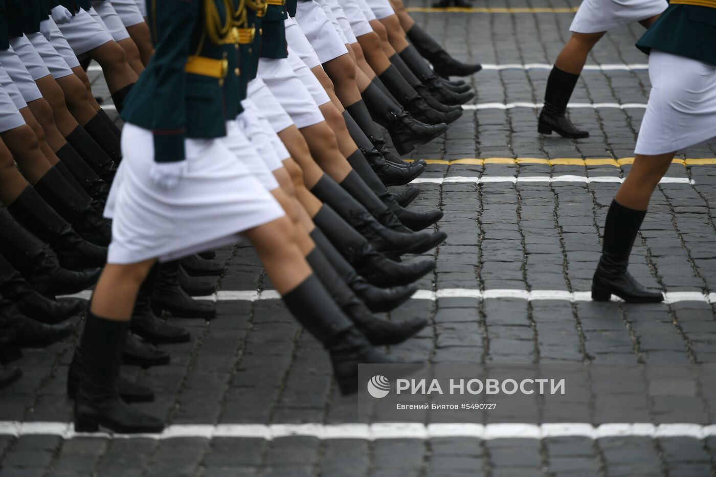 Генеральная репетиция парада Победы на Красной площади