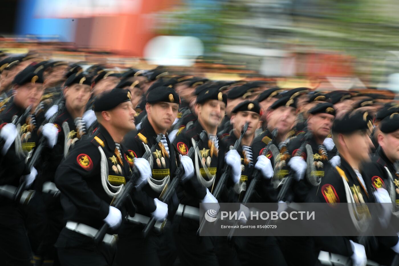 Генеральная репетиция парада Победы на Красной площади