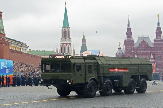 Генеральная репетиция парада Победы на Красной площади