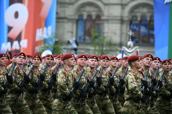 Генеральная репетиция парада Победы на Красной площади