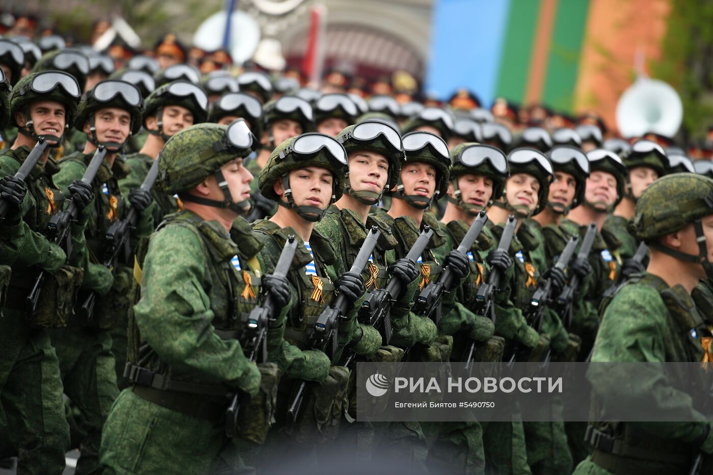 Генеральная репетиция парада Победы на Красной площади