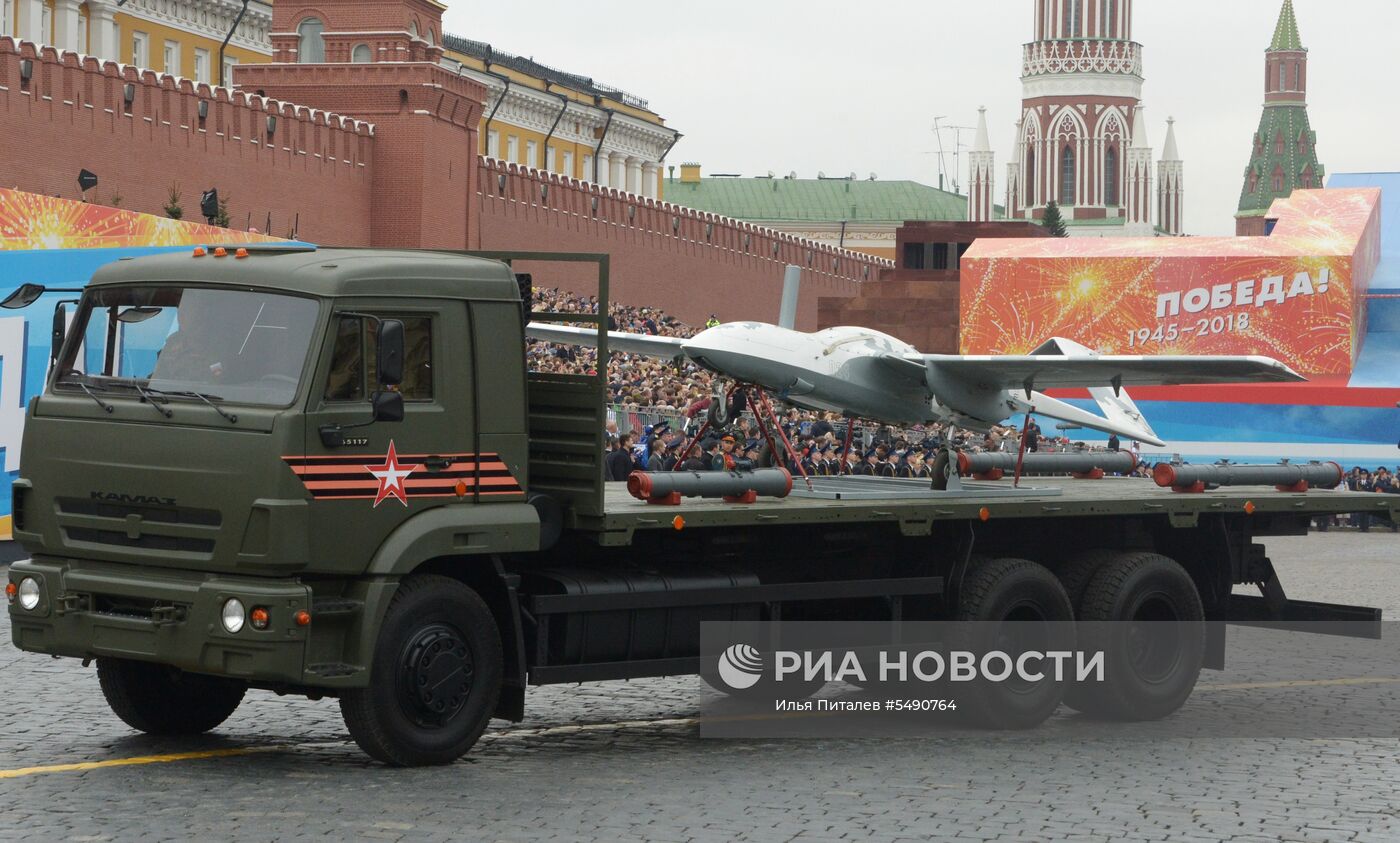 Генеральная репетиция парада Победы на Красной площади