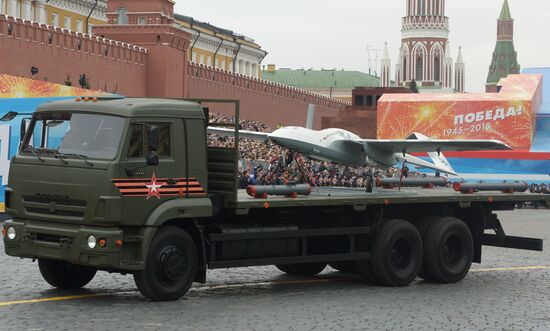 Генеральная репетиция парада Победы на Красной площади