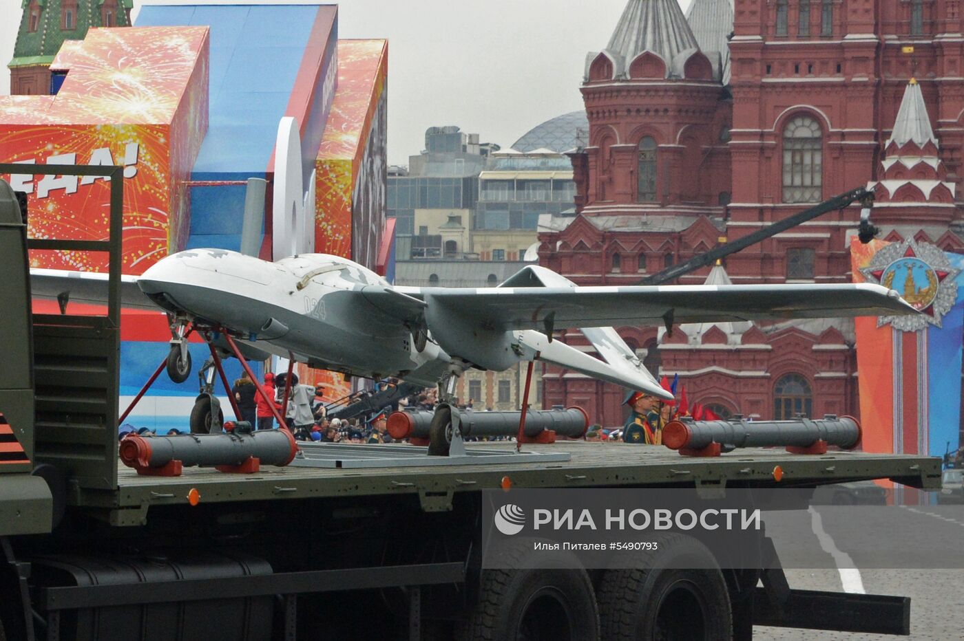 Генеральная репетиция парада Победы на Красной площади