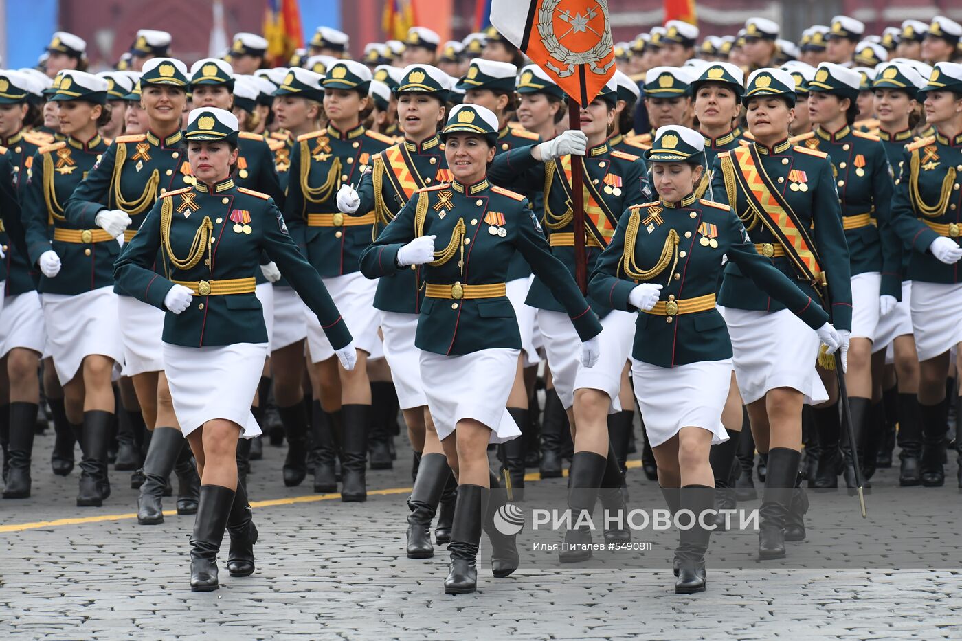 Генеральная репетиция парада Победы на Красной площади