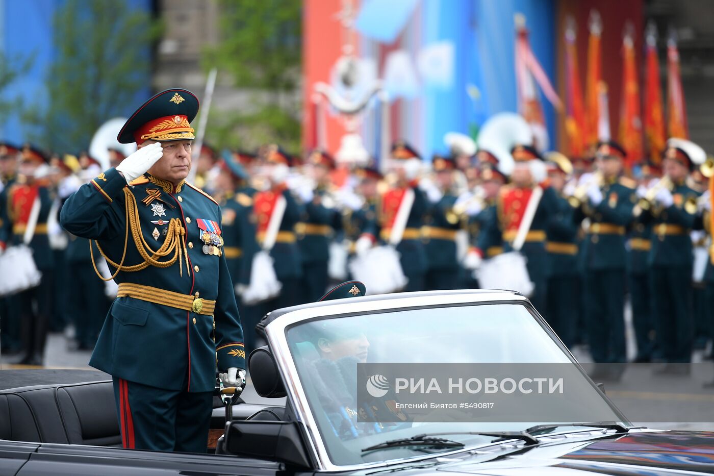 Генеральная репетиция парада Победы на Красной площади