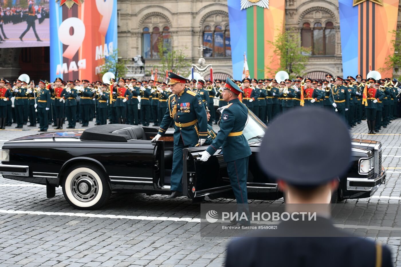 Генеральная репетиция парада Победы на Красной площади