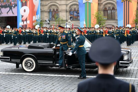 Генеральная репетиция парада Победы на Красной площади