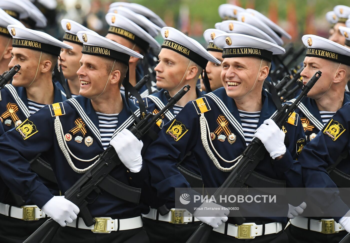 Генеральная репетиция парада Победы на Красной площади