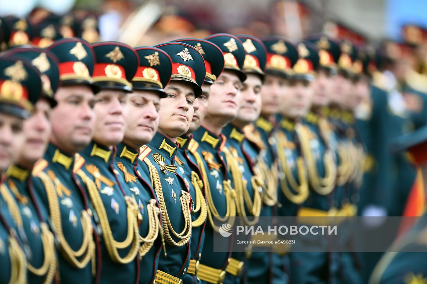 Генеральная репетиция парада Победы на Красной площади