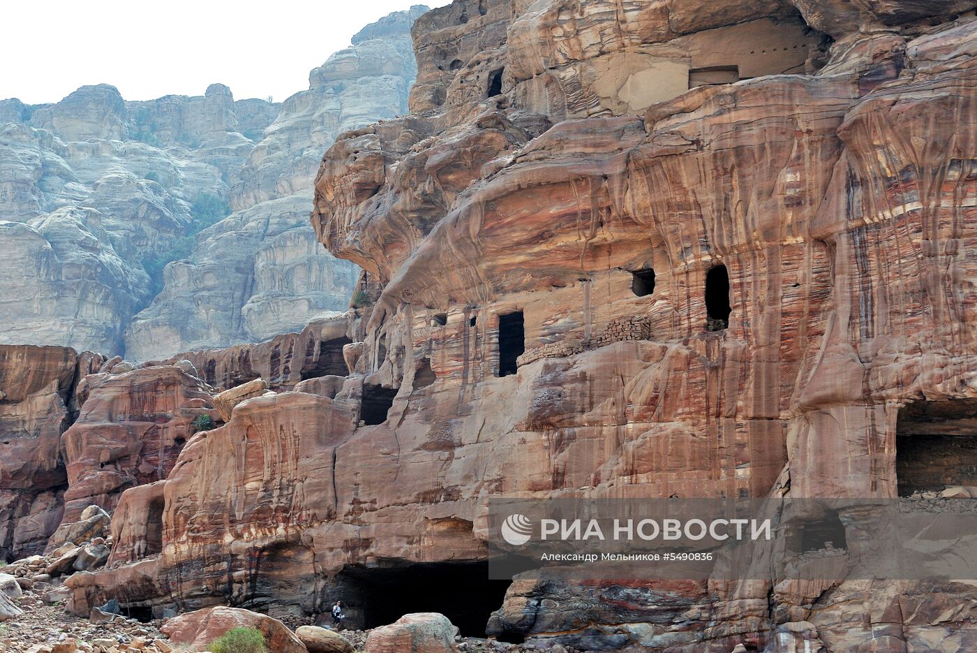 Древний город Петра в Иордании