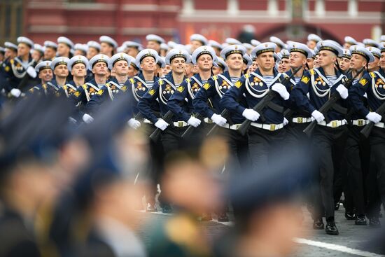 Генеральная репетиция парада Победы на Красной площади