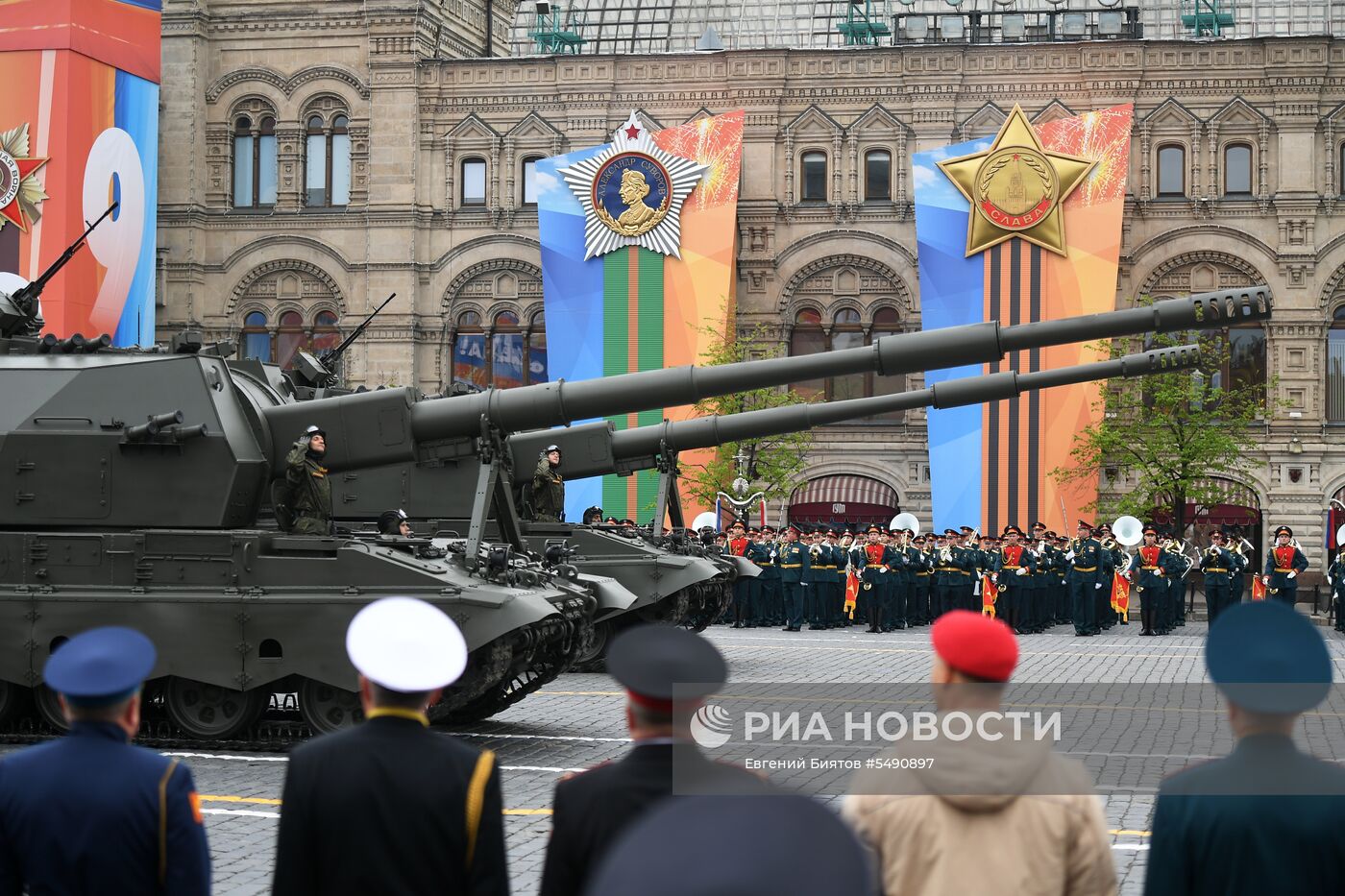 Генеральная репетиция парада Победы на Красной площади