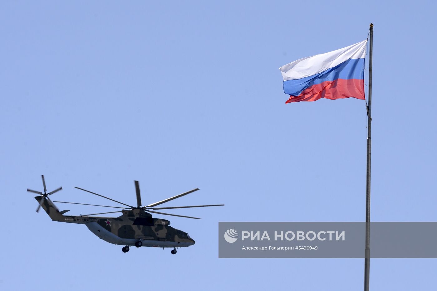 Генеральная репетиция парада Победы в Санкт-Петербурге 