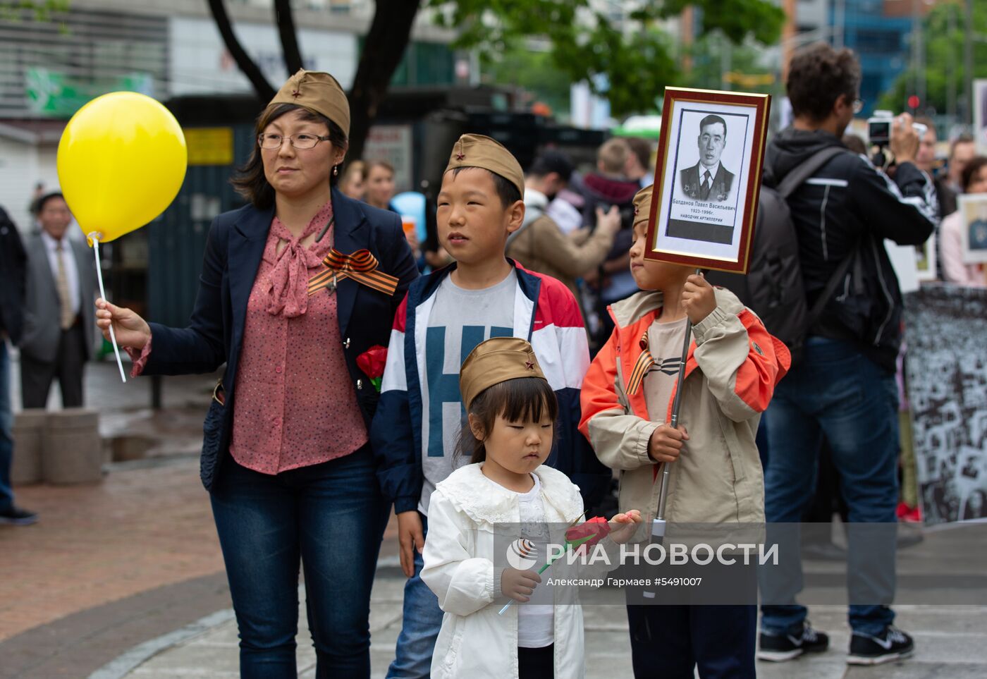 Акция «Бессмертный полк» в Сеуле