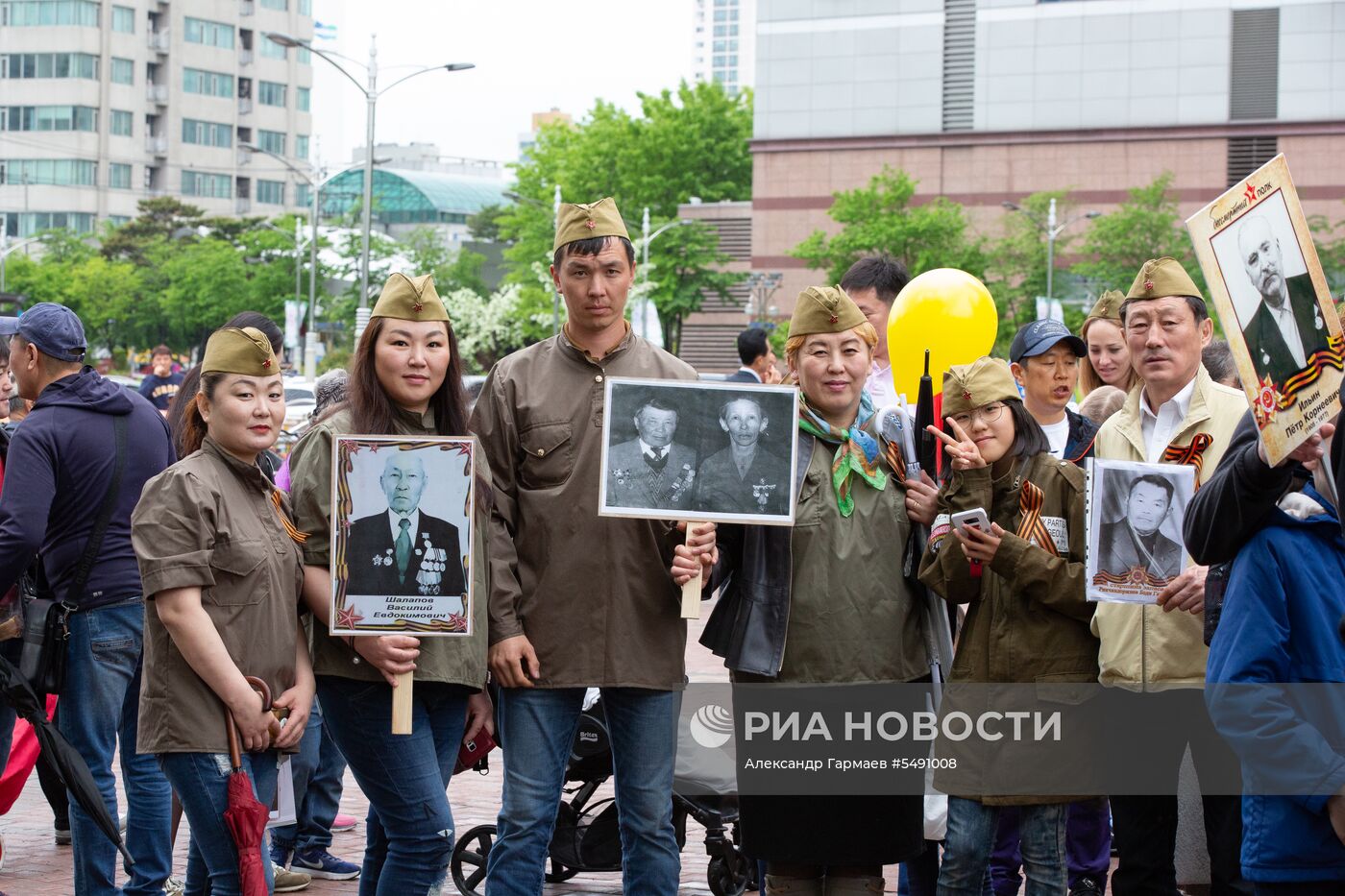 Акция «Бессмертный полк» в Сеуле