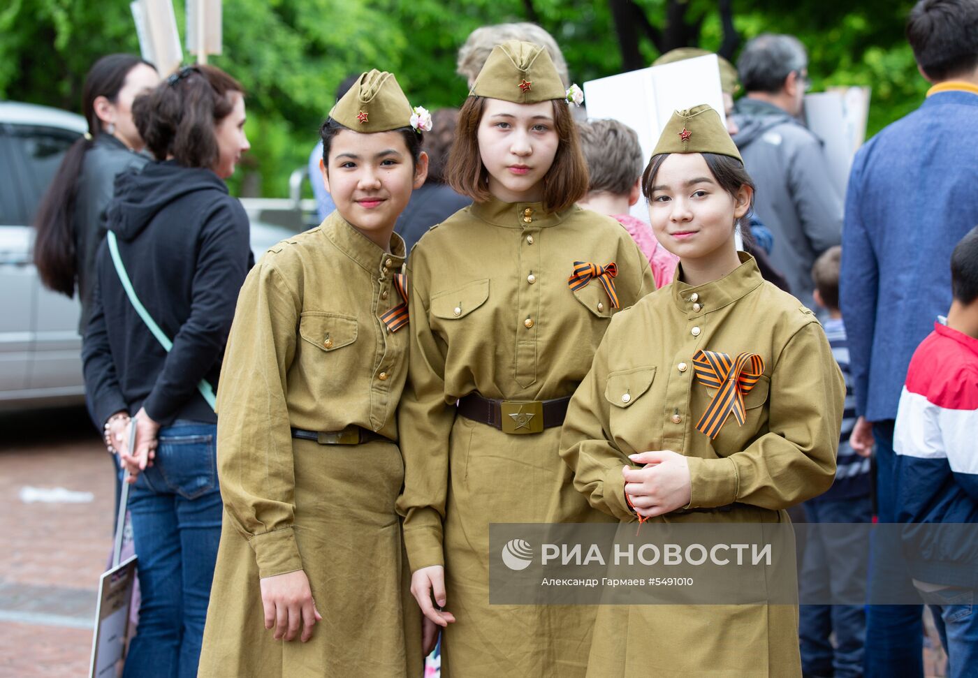 Акция «Бессмертный полк» в Сеуле