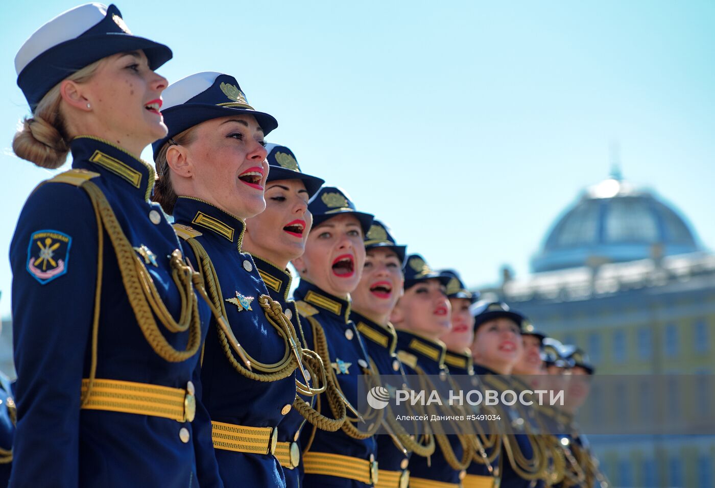 Генеральная репетиция парада Победы в Санкт-Петербурге 
