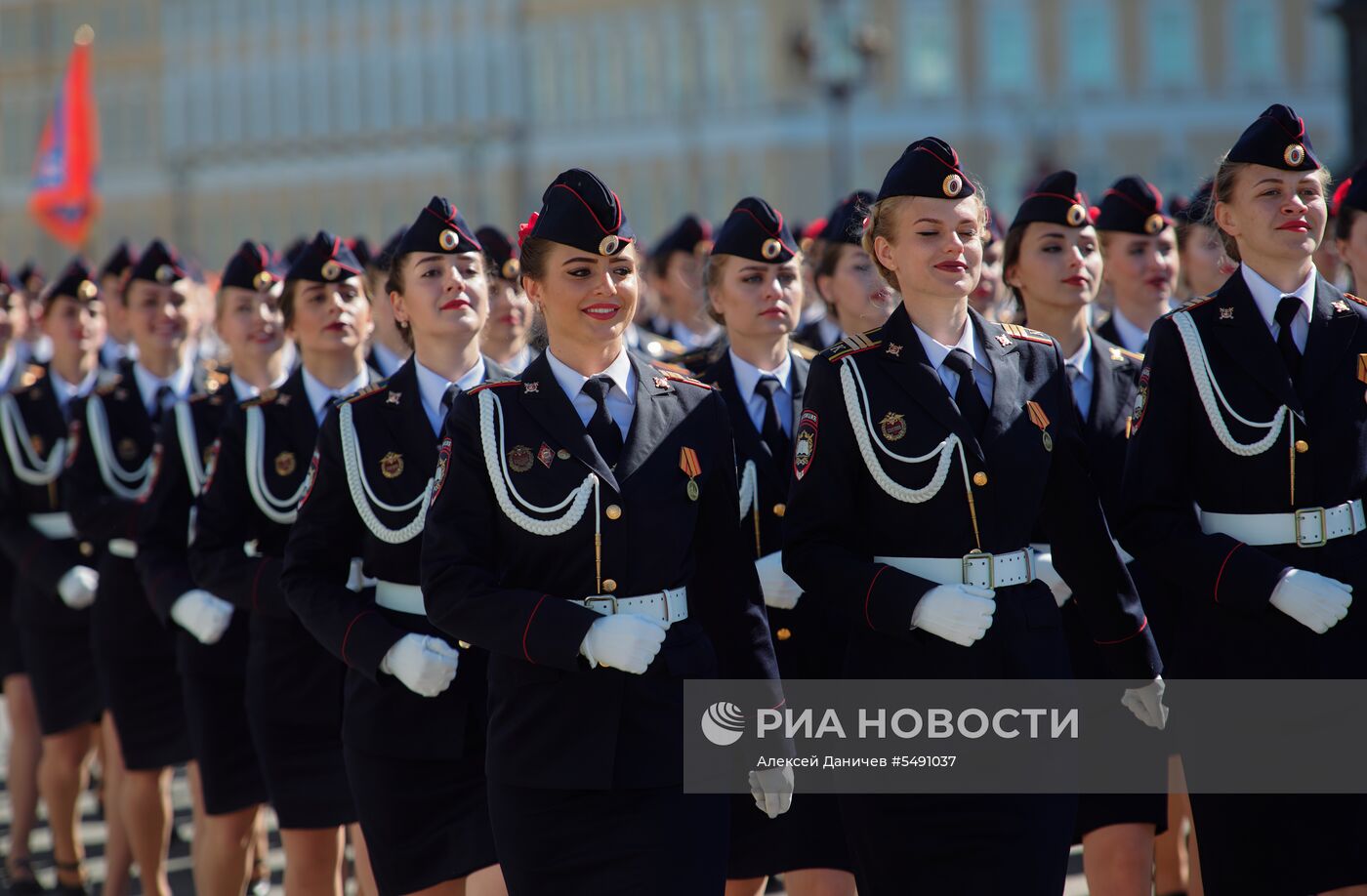 Генеральная репетиция парада Победы в Санкт-Петербурге 