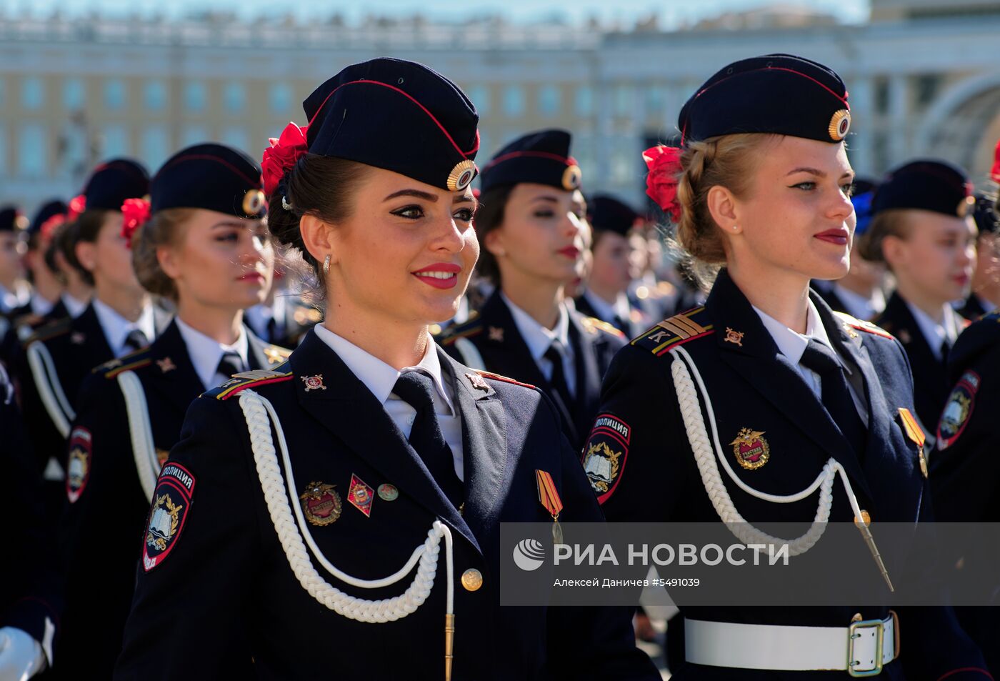 Генеральная репетиция парада Победы в Санкт-Петербурге 