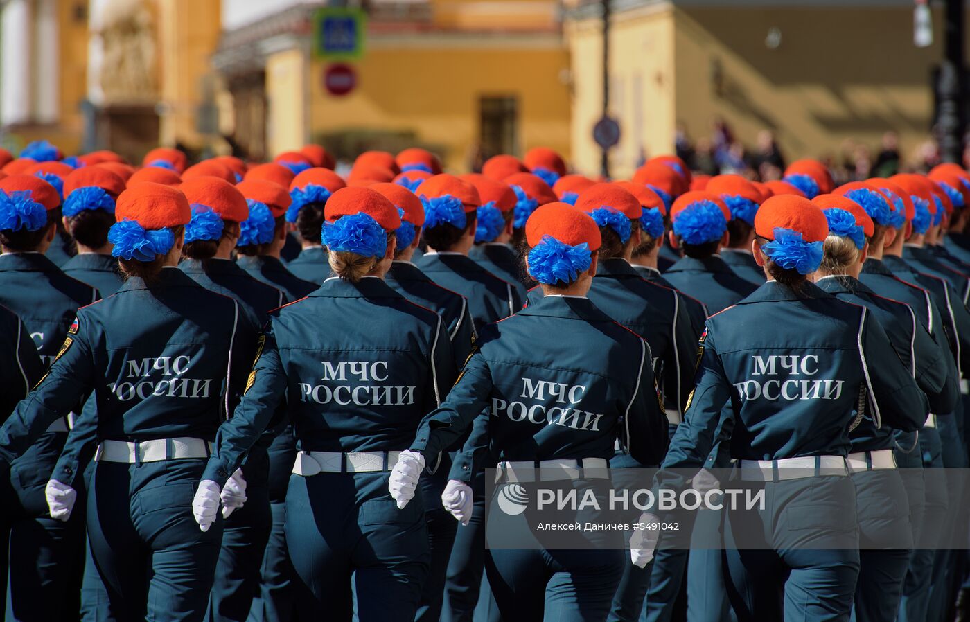 Генеральная репетиция парада Победы в Санкт-Петербурге